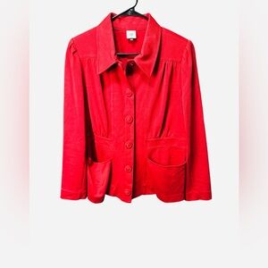 CAbi Vibrant Red Women's Blazer